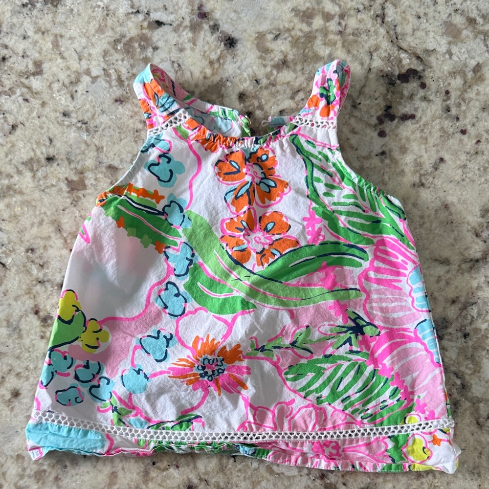 Lilly Pulitzer Floral Tank Top